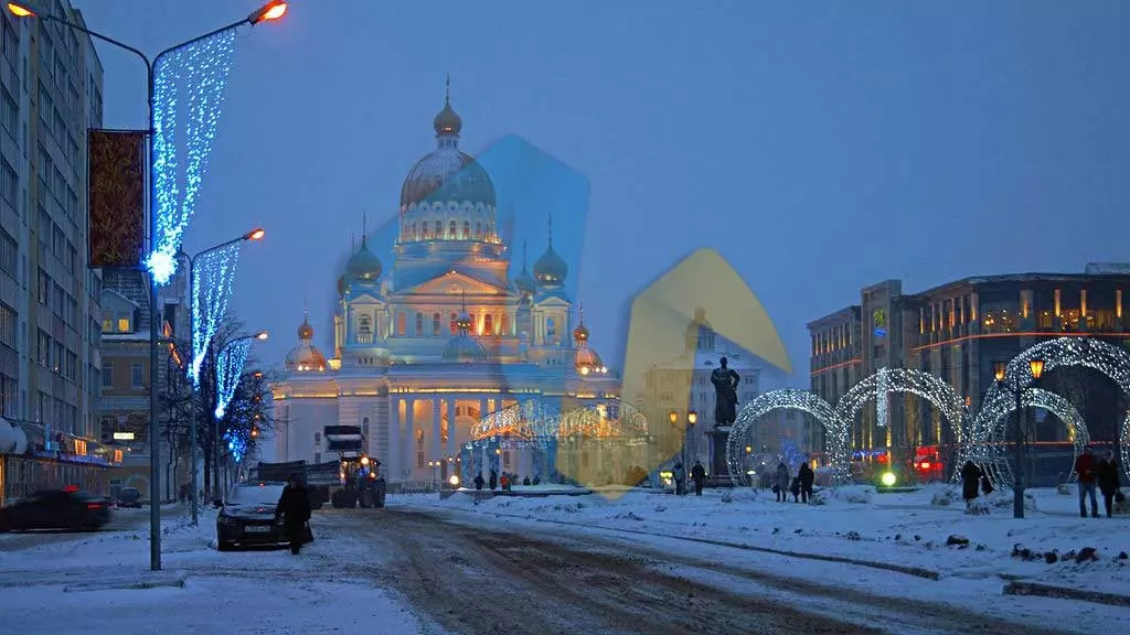 کلیسای جامع در شهر سارانسک کلیسای جامع در شهر سارانسک