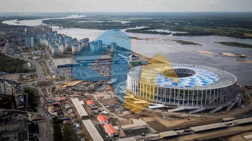 استادیوم نیژنی نووگورود میزبان جام جهانی 2018 استادیوم نیژنی نووگورود میزبان جام جهانی 2018