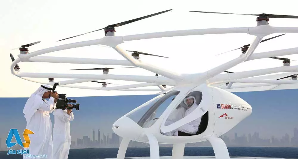 ورود پهپادهای مسافربر به دبی