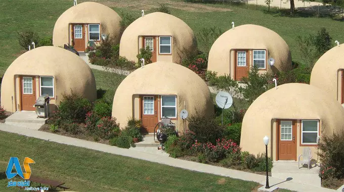 خانه های گنبدی شکل ژاپن-الفبای سفر خانه های گنبدی شکل ژاپن-الفبای سفر