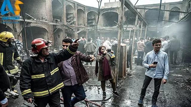 ابهام در علت آتش‌سوزی بازار جهانی تبریز