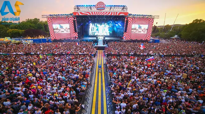 فستیوال تابستانی  موسیقی زیگت مجارستان فستیوال تابستانی  موسیقی زیگت مجارستان