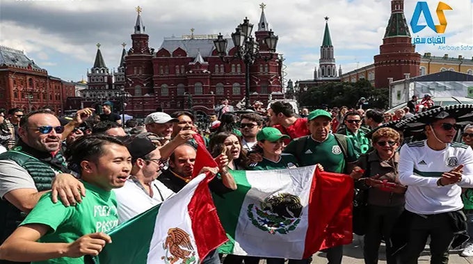 رشد 15 درصدی گردشگران روسیه پس از جام جهانی ۲۰۱۸