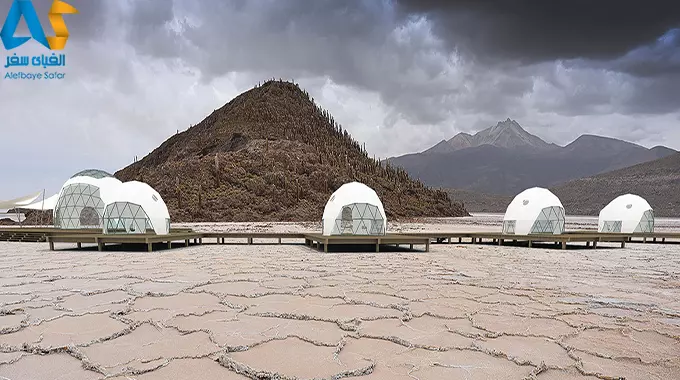 مهمانسرای گنبدی Kachi Lodge در بولیوی