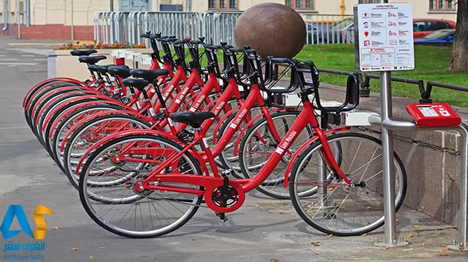 گشت و گذار در مسکو با کرایه دوچرخه گشت و گذار در مسکو با کرایه دوچرخه